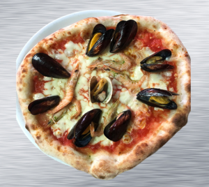 pizza-ai-frutti-di-mare--pizzeria-lforno -a-legna-idolando-zona-bosa